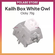 KAILH BOX WHITE OWL clicky switch Công Tắc Bàn Phím Cơ Kailh Box Switch - Polabe Store