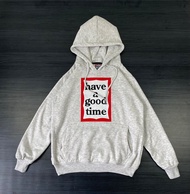 JACKET HOODIE SWEATER HAVE A GOOD TIME PRIA WANITA HIGH QUALITY PREMIUM TEBALL100%