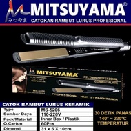 Catok Rambut Suhu Mitsuyama Ms-5206/Mirip Amara Lady Star 820/Keramik