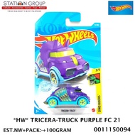 HW TRICERA-TRUCK PURPLE FC 21 - DIECAST