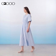 G2000 Ruched Princess Sleeve Long Skirt