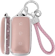 For Geely Rhinestone Car Key Fob Cover Case Fit for Geely Galaxy EX5 L6 Galaxy L6 Max Galaxy L6 Max 