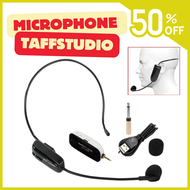 BARU TaffSTUDIO Mic Imam Masjid Terbaik / Microphone Wireless Bluetooth Clip On mini untuk yotuber