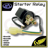 MODENAS KRISS STARTER RELAY KRISTAR CT110 KRISS110 KRISS120 MR2 MR3 GT128