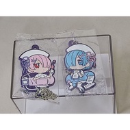 re:zero keychains rem ram re:zero keychains anime re:zero
