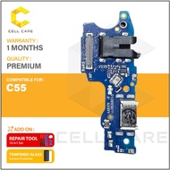 Charging Board Port Flex Cable Ribbon Compatible For REALME C55