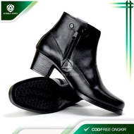 B9 PDH Sus Doff Shoes 5cm / 3cm Polwan School Office Work Women Civil Servant Teacher Oxford Black Z