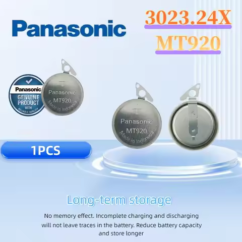 Original Panasonic 3023 24X MT920 3023.24X Watch Kinetic Energy Rechargeable Battery For Seiko 5J21 