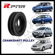 HYUNDAI GETZ 1.4/1.6 MATRIX 1.6 ACCENT MC 1.6 KIA RIO JB 1.4 ENGINE CRANK SHAFT MAIN PULLEY