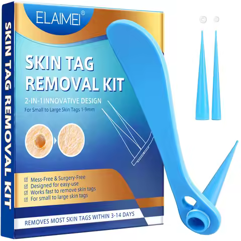 Skin Tag Removal Kit For Small to Large Skin Tags 1-9mm for Home Use, Safe and Effective Skin Remove
