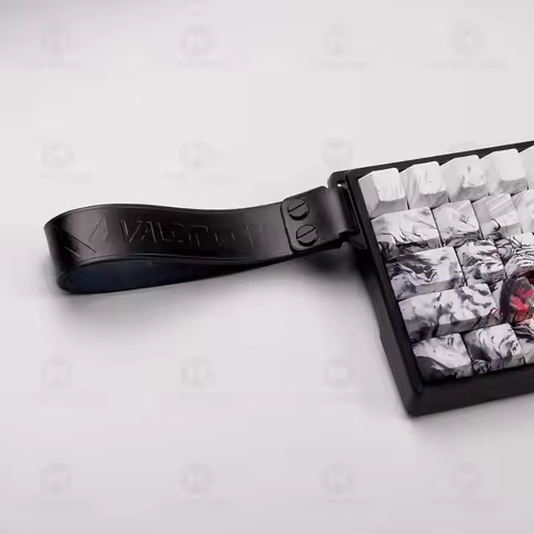 Genuine Leather Keyboard Ribbon Mechanical Keyboard Strap Customization Magnetic Axis Keyboard Strap