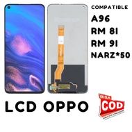 [LIVE] Original LCD OPPO A96 RM 8i 9i NARZ* 50 FULLSET TOUCHSCREEN Official Warranty