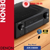 Denon AVR-X1800H 7.2CH 8K Atmos Network AV Receiver