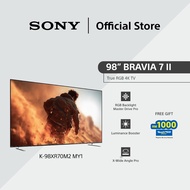 [NEW] Sony BRAVIA 7 II | Premium True RGB | RGB LED | XR Processor with AI | 4K Ultra HD | 120Hz | S