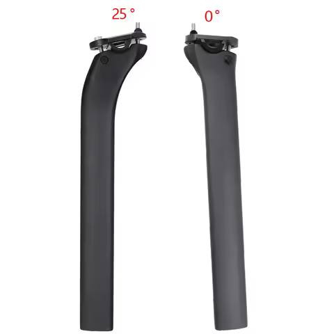 Seat Tube Carbon Saddle Post For Pinarello F8/F10/F12 Frame 340mm 0/25 Degree Offset Matte Carbon Sa