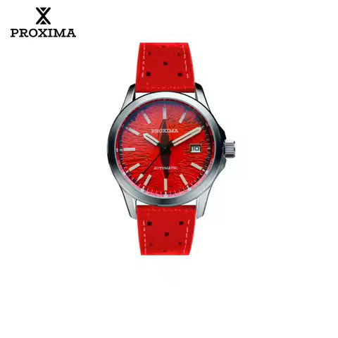Proxima 2025 New Oil Pressure Dial Full Luminous 39mm Dive Watch Luxury Men Watch 9015 Automatic Mec