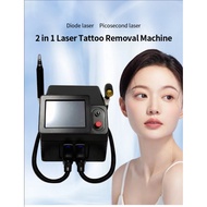 2025 New 2 Handles Diode Laser 3500W Hair Remo Machine 808nm Diode Laser Pico 2 in 1 810nm Diode Las
