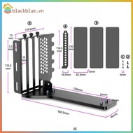 BBLUE 1 Set External GPU Docking Station Vertical GPU Mount Bracket 2/3 Slots Graphics Card Steering