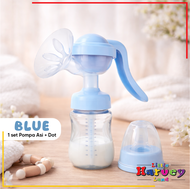 Pompa ASI Manual Breast Pump Botol Pompa Susu Bayi Dot BPA FREE Murah Impor COD