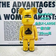 Bearbrick 400% 金色 X-LARGE 暴力熊