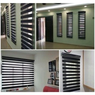 Zebra Blinds Modern Bidai Tingkap | Tirai | Roller Blinds | Korean Blinds - DECO RUMAH