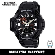(OFFICIAL WARRANTY) Casio G-Shock GA-1000-1A Gravitymaster Twin Sensor Compass Black Resin Watch GA1