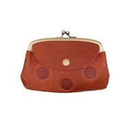 日本Kanmi手工牛皮零錢口金包，頂級牛皮，精巧口金設計，多色可選