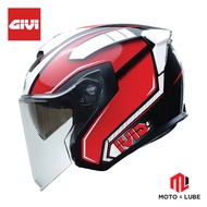 GIVI M37.0 GRANDE GRAPHIC ROSSO BLACK RED I HELMET