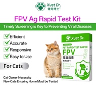 Xvet Dr Cat plague detection Pet fpvest kit  parvo test kit  RBV  cat test kit fip test kit for cat 