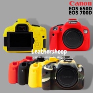 Canon EOS 650D 700D Case Rubber Cover