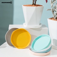Shaperx  Lightweight Flower Pot Saucer for Home Sturdy Flower Pot Saucer Sturdy