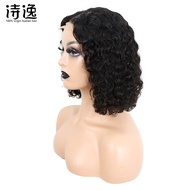 4*4 Lace Closure 12A double drawn Bob   Human Hair Wigs