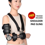 Adjustable Elbow Joint Fixation Brace With Strap Rehabilitation Brace Corrective Orthosis Arm Fractu