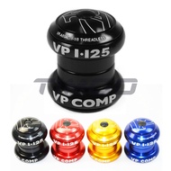 VP COMPONENTS A69AC MTB Road Bike Semi-Intergrated Headset Double Sealed Bearing 28.6mm（1-1/8"）34mm 