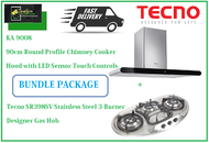 TECNO HOOD AND HOB BUNDLE PACKAGE FOR ( KA 9008 &amp; SR 398SV) / FREE EXPRESS DELIVERY