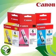 CANON 6 CYAN, YELLOW, MAGENTA BCI-6C INK CARTRIDGE - NO WARRANTY