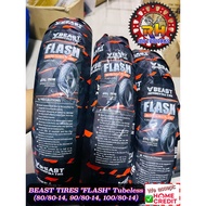 BEAST Tires (80/80-14, 90/80-14, 100/80-14) FREE SEALANT & PITO