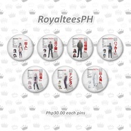 [ PIN ] Akudama Drive Fan-made Button Pins Batch 3 - Big Size 58mm - Round Anime PIN