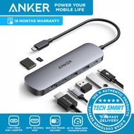Anker USB C Hub, 7-in-1 Multi-Port USB Adapter for Laptops, 4K@60Hz USB C to HDMI Splitter, 85W Max