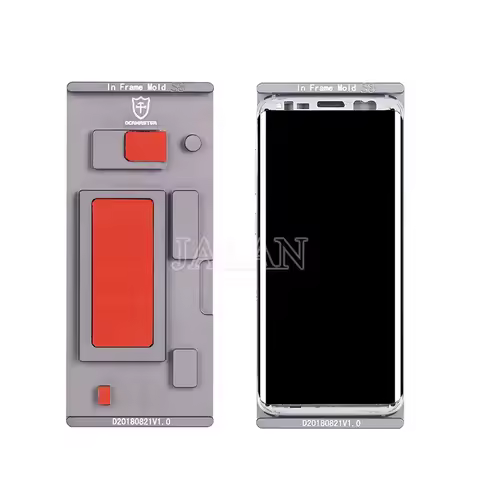 Edge LCD Screen In Frame Laminating Glass Mold For SM S20 S10 S8 S9 N8 N9 N10 Display Panel Change R