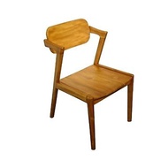 【吉迪市100%全柚木家具】LT-012 柚木造型把手餐椅 休閒椅 休閒