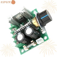 ESPOIR PWM Motor Governor, 10A Stepless PWM DC Motor Governor, Control Module PWM Control 12V-40V Mo