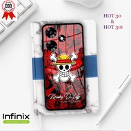 INFINIX HOT 30 & 30i Glass Softcase - INFINIX HOT 30 & 30i Mobile Phone Case [T54]