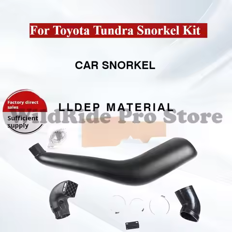 New For Toyota Tundra Snorkel Kit Waterproof Air Intake Pipe Off-Road 4x4 Wading Upgrade