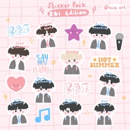 Boys Planet ZB1 KPOP fandom sticker decor
