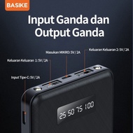 [Penjualan Terbaik] Basike Powerbank Fast Charging 30000 Mah 10000 Mah