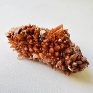 大冶羽毛方解石 牛8 原礦水晶礦標寶石 吸引力法則 顯化脈輪高頻