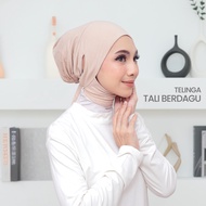 ALAYNA Inner Telinga Tali Berdagu | Anak Tudung Kuping Ear Slot Lubang Telinga Bertali Inner Hijab M