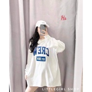Crew 1987 HS6 Sweater T Shirt Tshirt Baju Perempuan