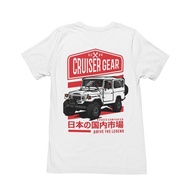 Vintage Retro Cruiser Gear FJ 40 White T-Shirt